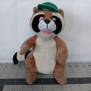 Ranger Rick Plush Raccoon National Wildlife Federation Vintage 1994 Stuffed Toy